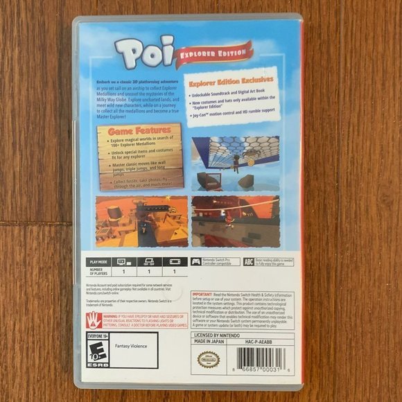New Poi: Explorer Edition Nintendo Switch Video Game - Picture 2 of 2